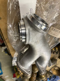 NOS dual throat Carb intake dellorto Weber Harley Shovelhead Ironhead Chopper