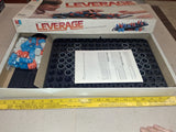 Vintage Leverage Board Game Milton Bradley Strategy Suspense Balance Game 1970s
