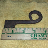 Museum Quality Antique Hand Forged Iron Ox Yoke Key Primitive Americana Art 1800