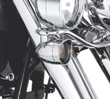 Front Turn Signal Visor Kit Harley bullet light 69758-05