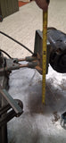 Vintage Walker-Turner Driver Wood Lathe 53" Bed Powr-Kraft 1/3 HP Motor Chuck