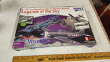 Vtg Lindberg 70959 Legends of the Sky WW2 Fighter Model Kit 1:72 Scale In Box