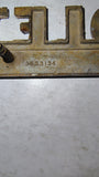 Vintage Original 1947-1948 Chevrolet Thriftmaster Hood Side Emblem OEM 3683134