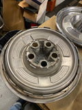 1964-1966 Plymouth Valiant Barracuda 13 Inch OEM Hubcaps Set of 4 Used Mopar