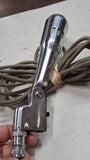 Vintage Knight KN 4550 Dynamic Cardioid Microphone Chrome 14ft Cable Untested