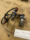 Front Fork Tube Caps w Air Harley Touring Road King FLH Glide 41mm Classic ultra