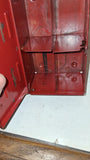 Vintage Patriotic Budget Bank Metal Coin Vault Box USA Capitol Litho 1940s