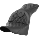 Saddlemen Roadsofa LS Step Seat Harley 18^ Heritage Softail Deluxe FLHC FLSL FLD