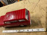 Tonka Fire Chief Jeep Truck Vintage 1960 Metal Toy Red Collector's Item