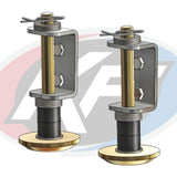 KFI 105465 Snow Plow Skid Kit Tapered Blade (2 Pack) UTV ATV Quad Wear bolts