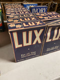 Vintage 60's Lux Laundry soap Box Original NOS Advertising Sign Prop Display