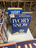 Vintage 60' Ivory Laundry soap Box Original NOS Advertising Sign Prop Display