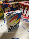 Vintage 60's Chipso detergen soap Box Original NOS Advertising Sign Prop Display