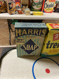 Vintage 60' Salvo Laundry soap Box Original NOS Advertising Sign Prop Display