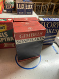 Vintage 60' Ivory Laundry soap Box Original NOS Advertising Sign Prop Display