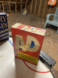 Vintage 60' Ivory Laundry soap Box Original NOS Advertising Sign Prop Display