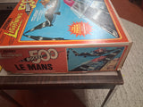 Vintage Topper Johnny Lightning Rocket 500 Le Mans Track Set Lot w/ Box & 4 Cars