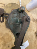 vtg Keystone Iron City hand-crank bench grinder Pittsburgh Pa Tools Collectible!