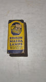Vtg 1920s GE Edison Mazda Automotive Light Bulb with Original Box