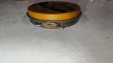 Vintage 2 In 1 Tan Shoe Polish Tin Dos En Uno Best Foods Inc Advertising