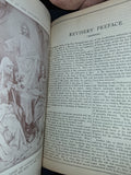 1900 Victorian Family Bible AJ Holman Parallel Leather Metal Clasps Apocrypha