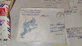 Vtg 1960s 1970s Military Letters Senate Passes WWII Ration Book Ephemera Lot