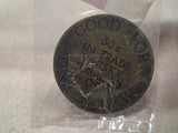 Vintage 1970s Brothel Token Marie's Boudoir New Orleans LA Bawdy House Check HK
