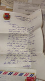 Vtg 1960s 1970s Military Letters Senate Passes WWII Ration Book Ephemera Lot