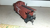 Vintage Mehano HO Scale Pennsylvania Railroad (PRR) Wood-Sided Caboose #982086