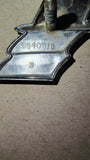 1964-1967 Chevy V Flag Front Fender Emblems OEM GM 3840318 Chevelle Nova