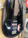 Yamaha BB350 4-String Electric Bass Guitar Black alder body 21-fret maple neck