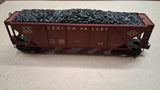 Lionel Postwar O-Gauge 6436-110 Lehigh Valley Quad Hopper Original Window Box