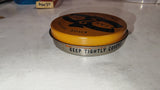 Vintage 2 In 1 Tan Shoe Polish Tin Dos En Uno Best Foods Inc Advertising