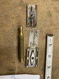 Vintage Gillette Silver Tone 3-Piece Safety Shaving Razor 1939-49 Barber collect