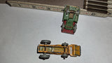 Vtg Lesney Matchbox Construction Lot (6) Dump Trucks Crane Loader England 1-75