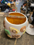 Vintage 1950s Cookies All Over Cookie Jar W Lid Napco Lassie Ceramic Japan