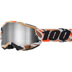Accuri 2 Goggles Dirt Bike MX Motocross ATV RAcing  Brown orange Off road