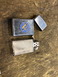 1970 Zippo Slim Sagitarius zodiac Sign Disco era Vintage Lighter Collectible
