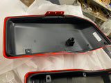 2024^ saddlebag Lid Harley rich Blood Orange OEM New T/O Righ Touring Glide King
