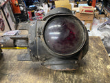 Vtg 4-Way Railroad Signal Switch Lamp Lantern Light Adlake RR Crossing Antique!