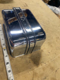 Harley Dyna Wide Glide FXDWG Superglid Chrome Battery Box Electrical Cover Panel