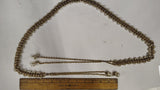 Vintage Costume Necklace Lot Faux Pearl Heart Turquoise Boho Bead Chain Belt