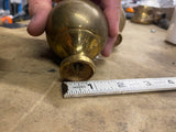 Harley Shovelhead Vtg Accessory Brass Trim Balls Grips Axle Covers Panhead Bed 9