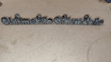 1981-1984 Oldsmobile Grille Script Emblem Pair OEM GM 22507496 Delta 88 98