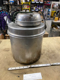 Vintage Miners Lunch Jelly Bucket Aluminum Multi Piece Stacked Mid modern centur