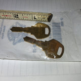 Harley-Davidson OEM Factory Replacement Ignition Key Set - Part 71443-91 0091