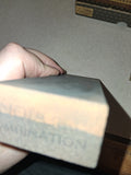 Vtg Norton India Oilstone Combination Bench Sharpener Box Behr-Manning FLAT
