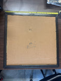 vintage 91^92 Miller Genuine Draft Light framed pub mirror sign