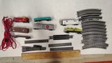 Vintage N Scale Model Train Lot Santa Fe Caboose Freight Cars Track