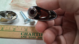 Pair (2) Chris Products Chrome Rear Turn Signal Mount Brackets 8821 Harley Softa